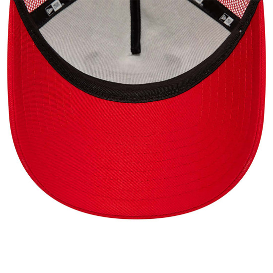 New Era Καπέλο Chicago Bulls Team Colour Red A-Frame Trucker Cap